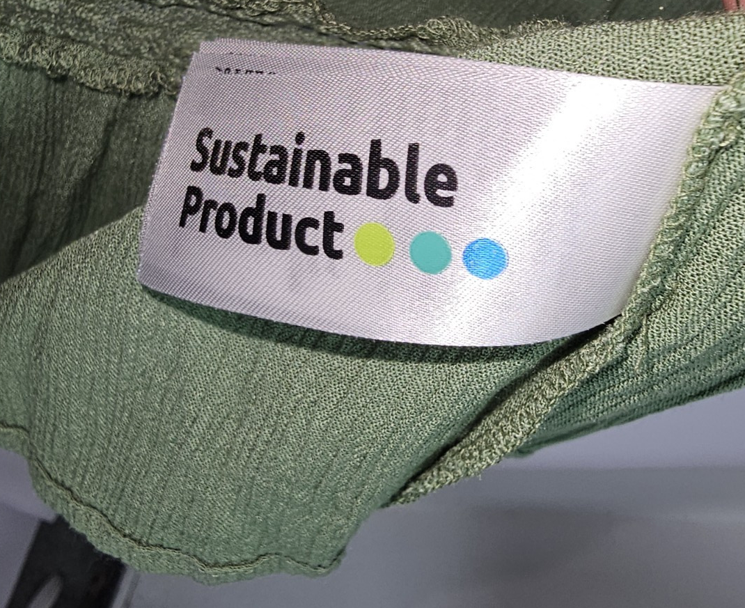 EK7491 Damen Bluse von Rainbow, Grün, Gr.403