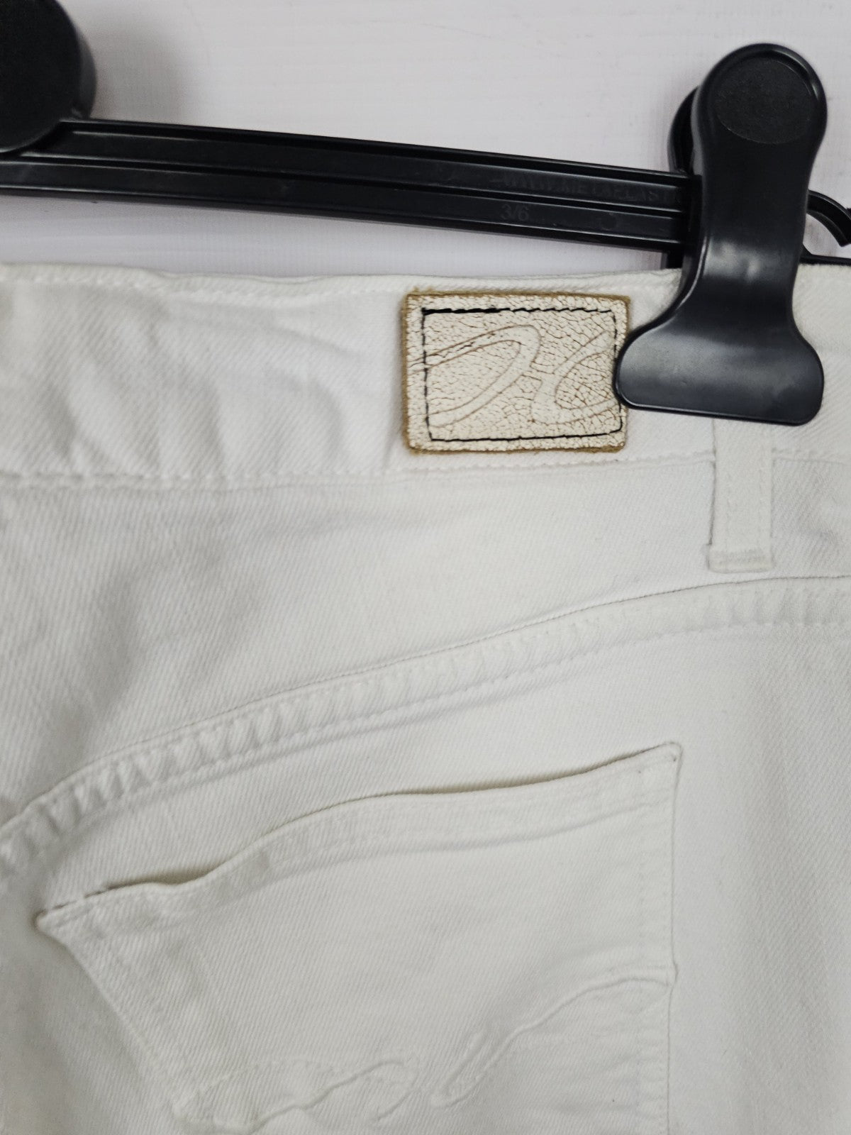 EK9091 Damen Jeans von Tommy Hilfiger, Weiß, Gr. 28/347