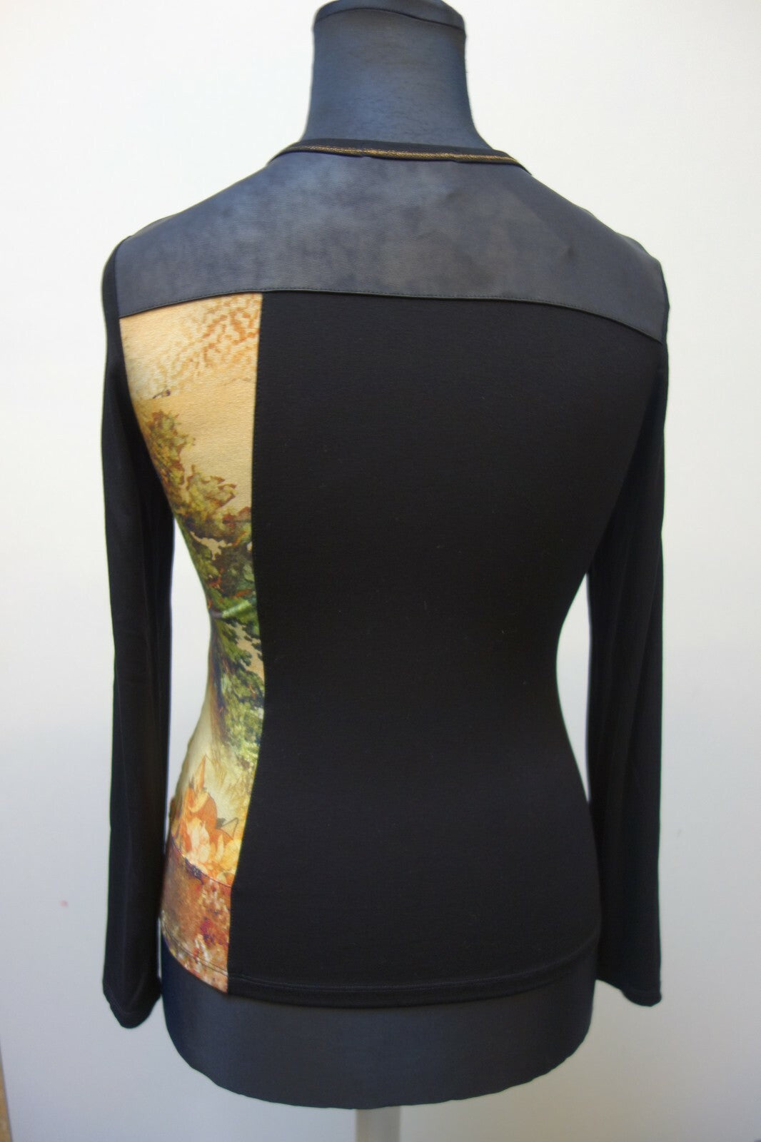 EK1687 Damen Langarmshirt von Viccio, schwarz, Gr. 365