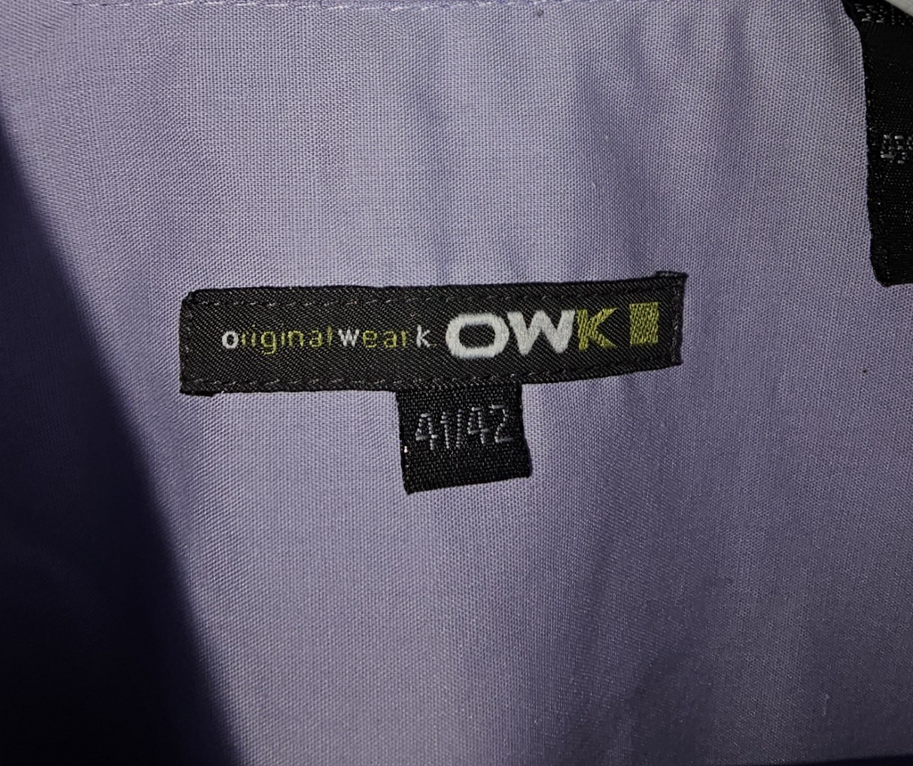 EK7602 Herren Hemd von OWK, lila, Gr.41/421