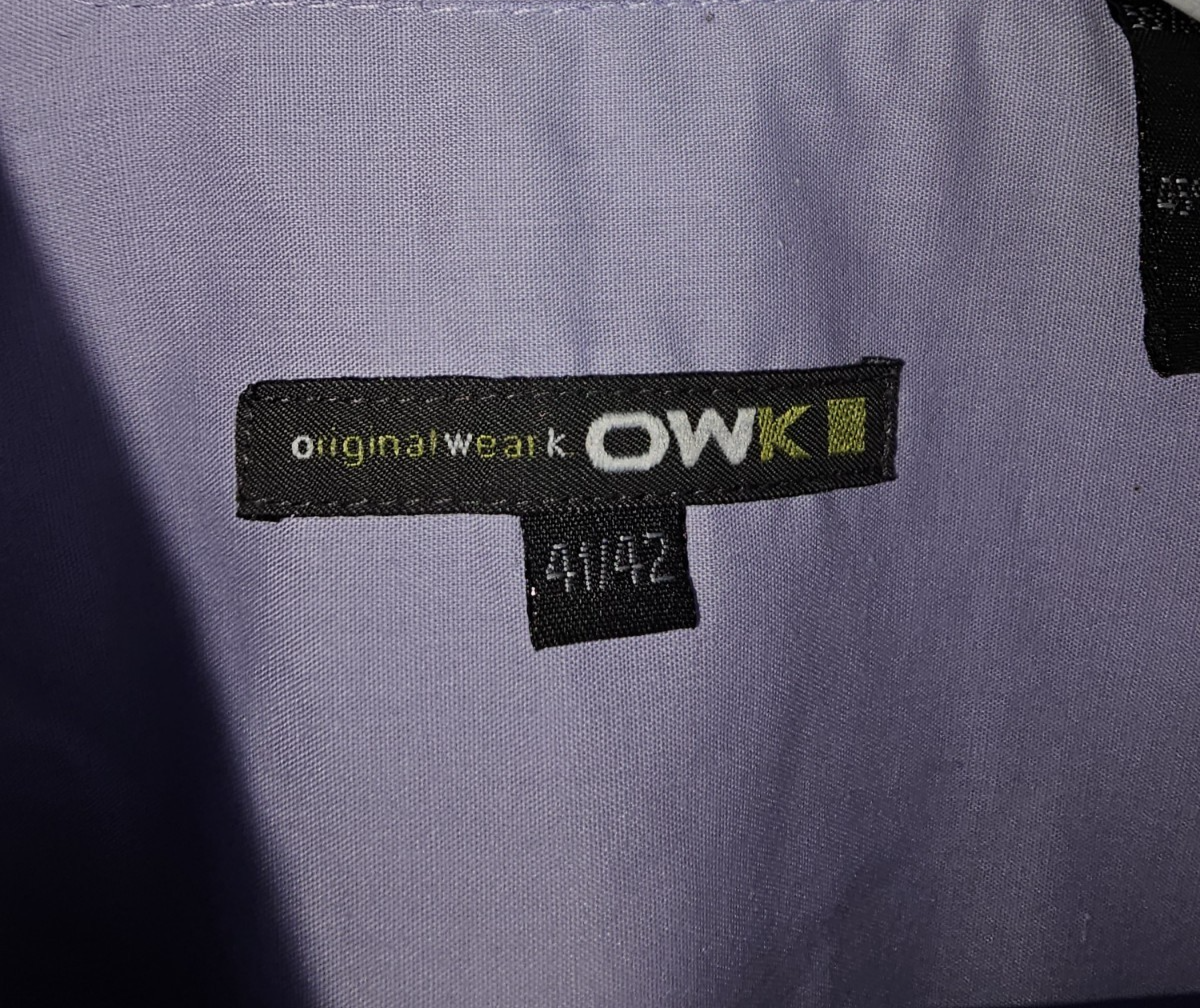 EK7602 Herren Hemd von OWK, lila, Gr.41/421