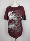 EK4167 Damen T-Shirt von Bonita, pflaume, Gr. M0