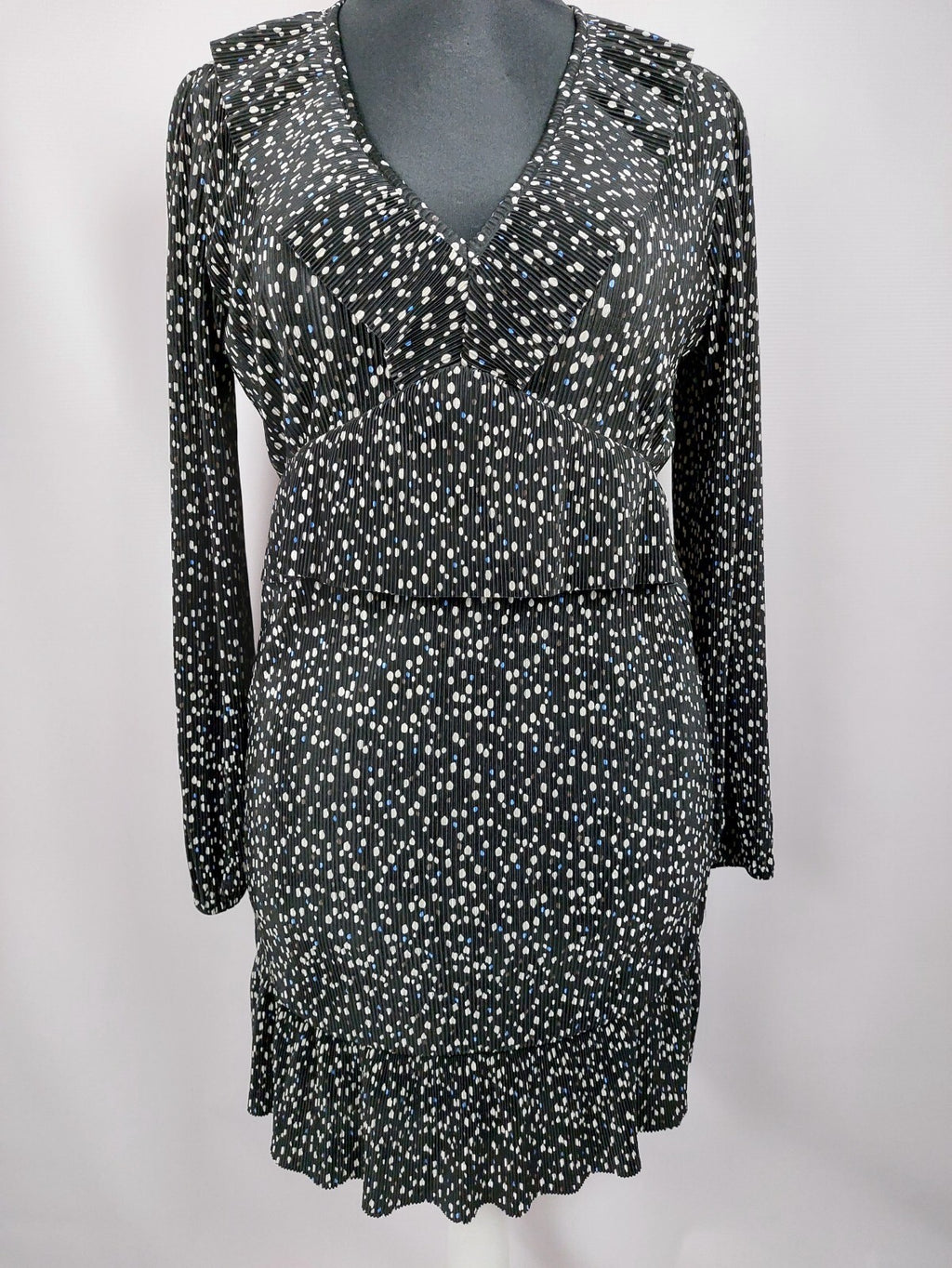 EK5043 Damen Kleid von Tramontana, schwarz mit Punkten, Gr. 382