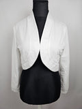 EK5529 Damen Bolero von KateKasin, weiß, Gr.XL0
