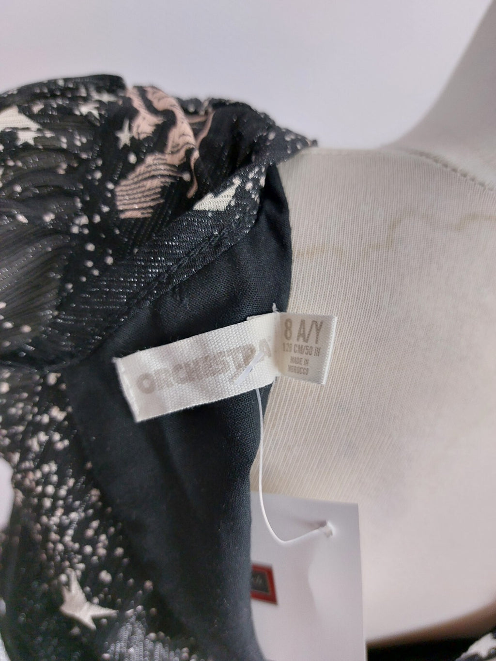 EK4523 Mädchen Kleid von Orchestra, schwarz, Gr.1287