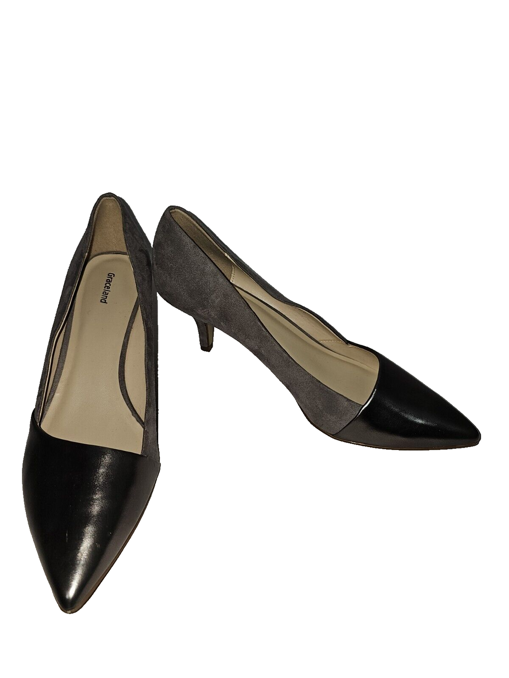 ES0704 Damen Pumps von Graceland, grau, Gr.420