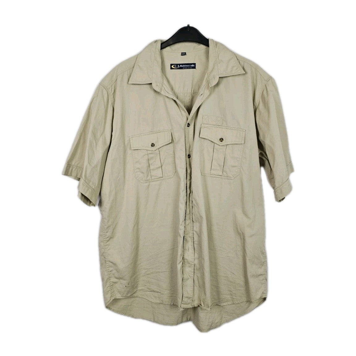 EK10834 Herren Hemd von Modehaus Mille, Beige, Gr.3XL0