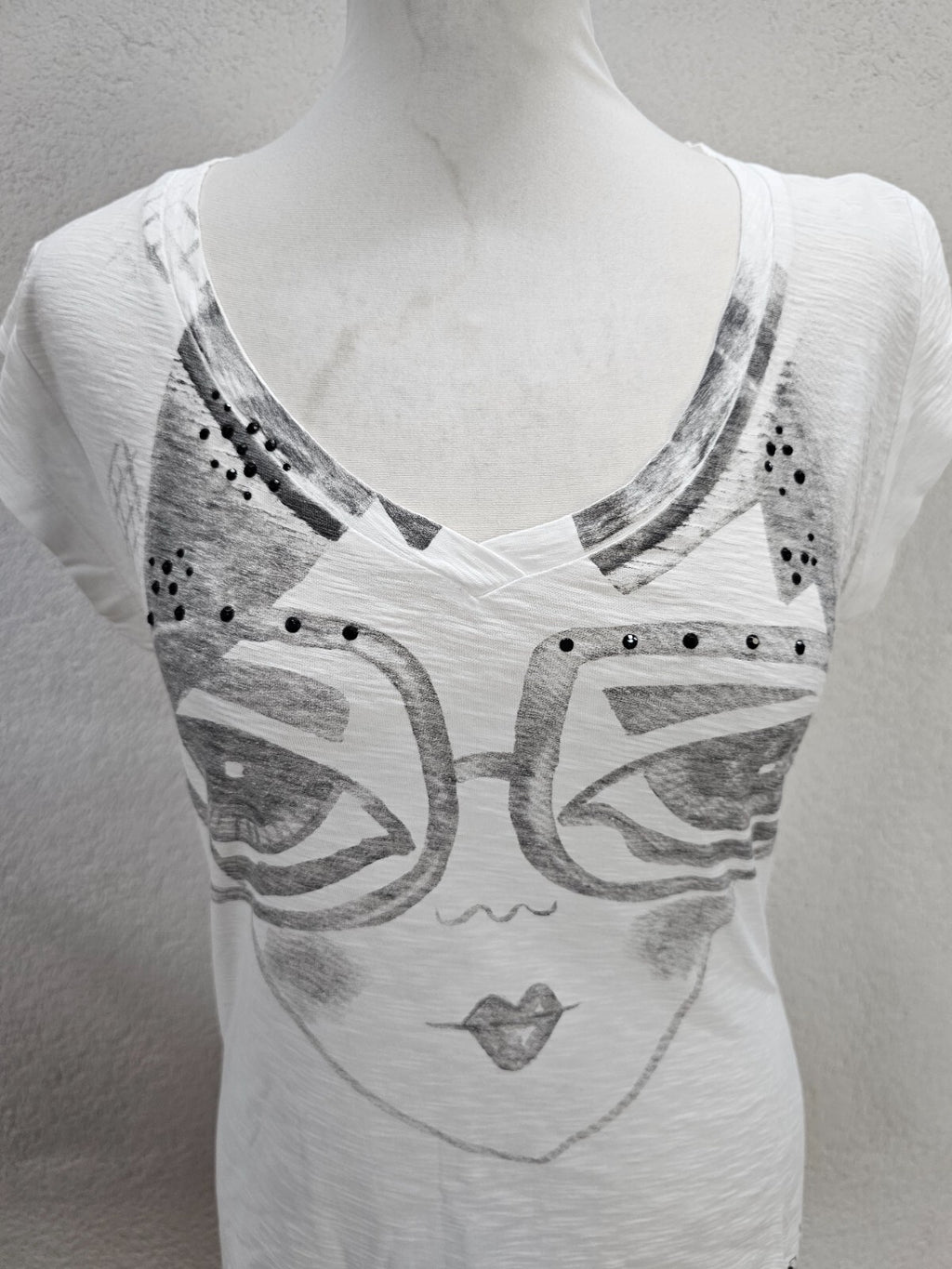 EK5874 Damen T-Shirt von Killah, weiß, Gr. M2