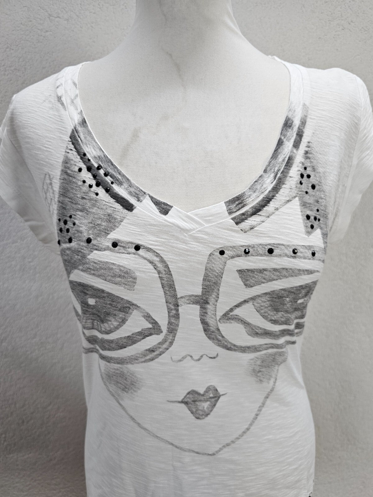 EK5874 Damen T-Shirt von Killah, weiß, Gr. M2