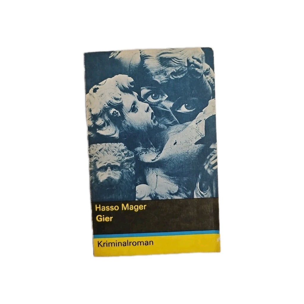 EB3983 Hasso Mager Gier Kriminalroman Buch0