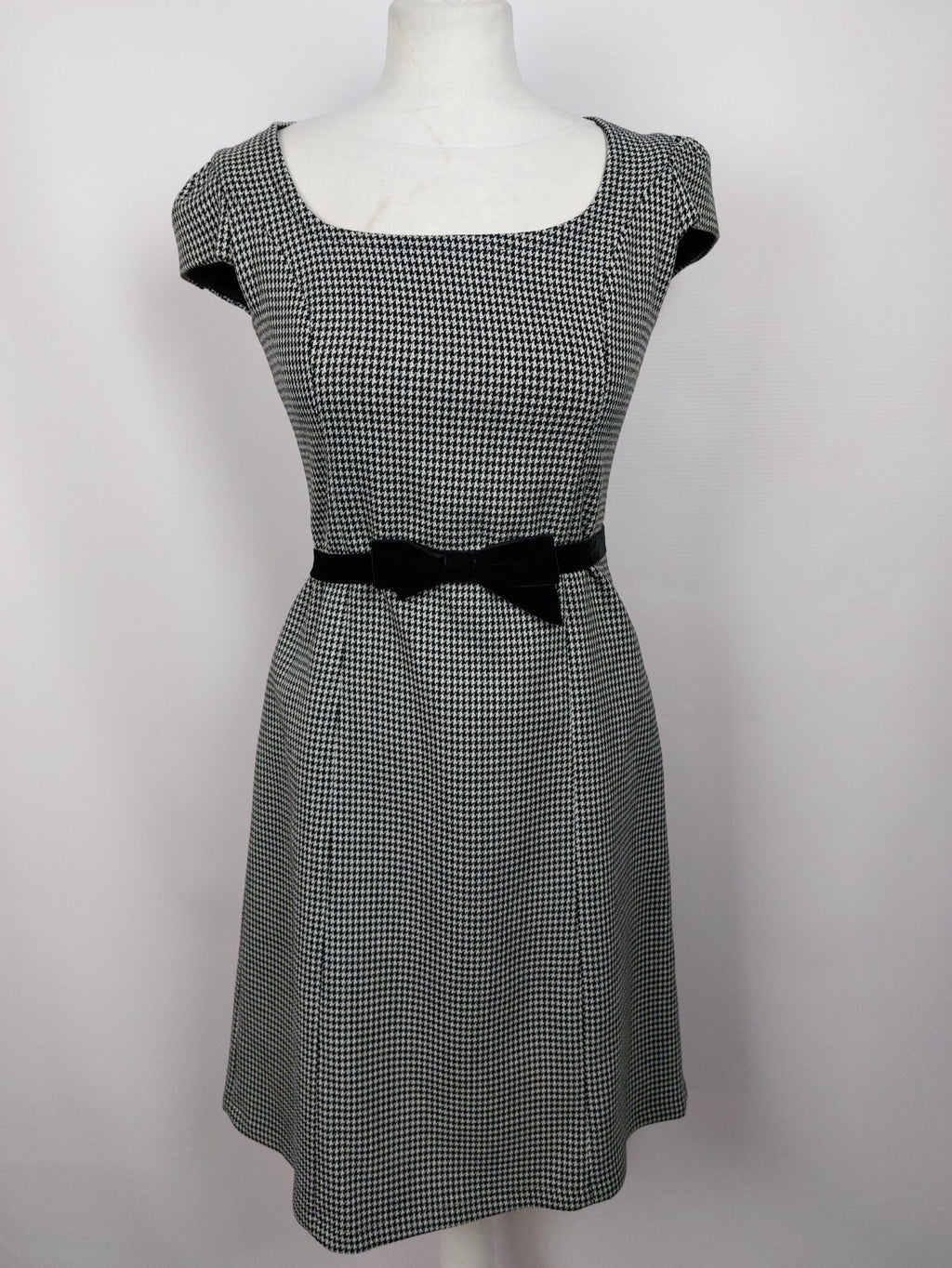 EK4649 Damen Kleid von Besserdresser., schwarz-weiß, Gr.380