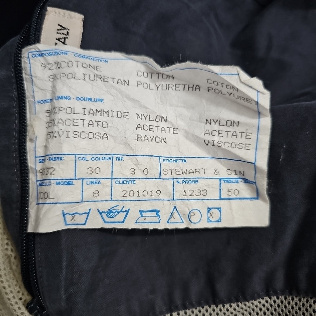 EK7729 Herren Jacke von Stewart Sinclair, blau-grau, Gr.504