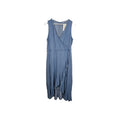 EK10084 Damen Kleid Denim Gr.42 Blau0