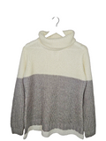 EK6912 Damen Strickpullover von Blue Seven, Weiß/grau, Gr.XXL0