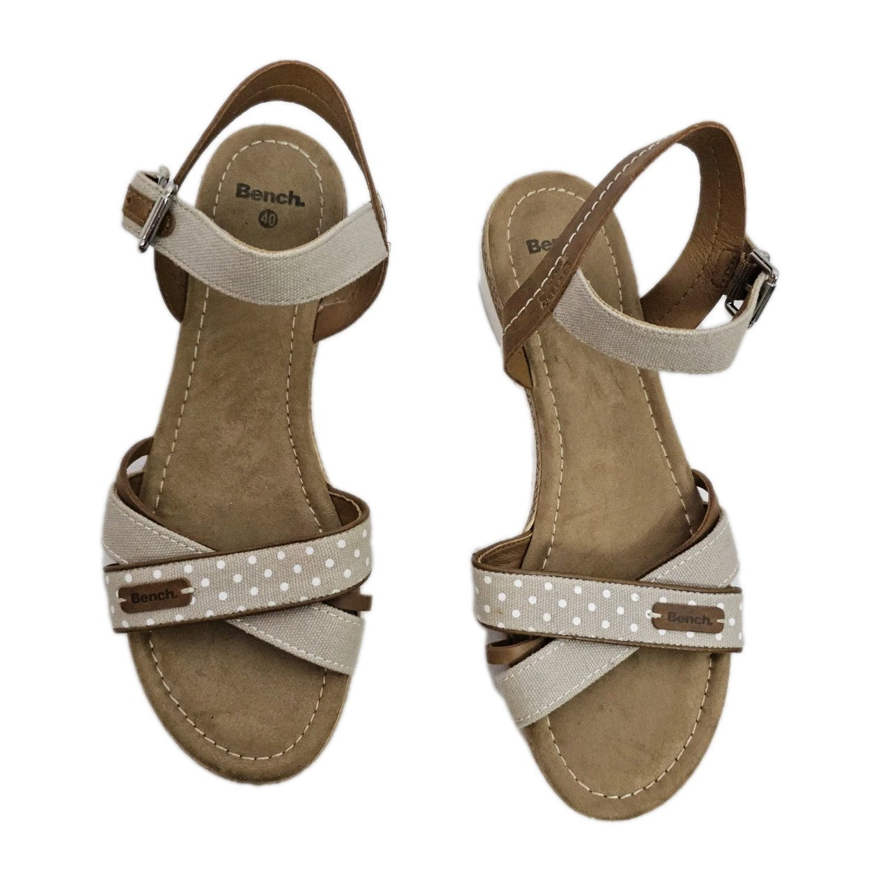 ES884 Damen Sandalen von Bench, Braun, Gr. 403