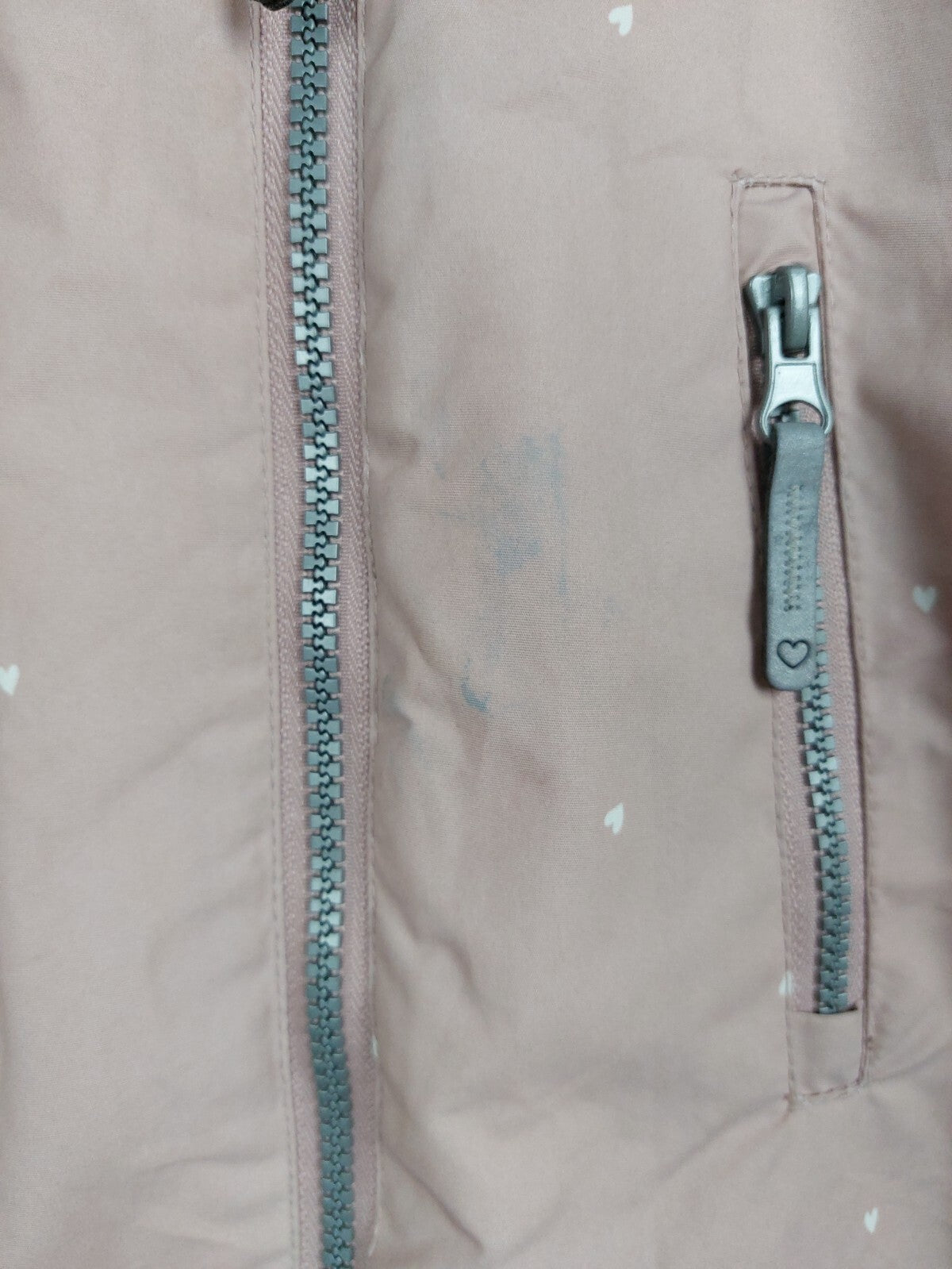 EK0486 Mädchen Schneeanzug von H&M, rosa, Gr. 801