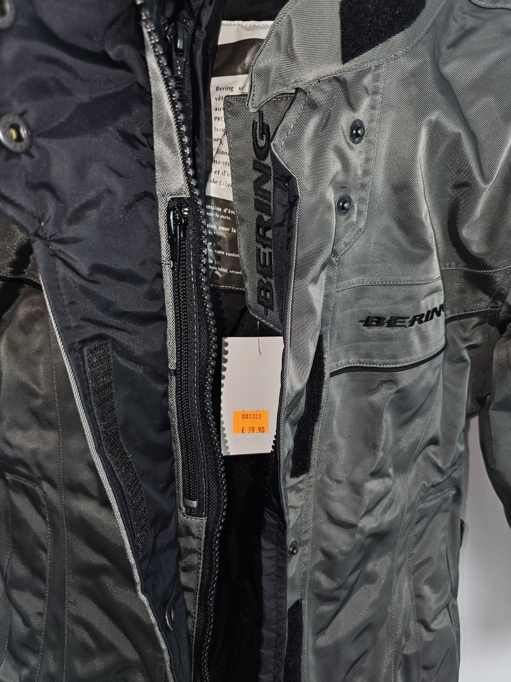 EK8031 Motorrad Prozektoren Anzug von Fastway, Schwarz,  Gr. 5616