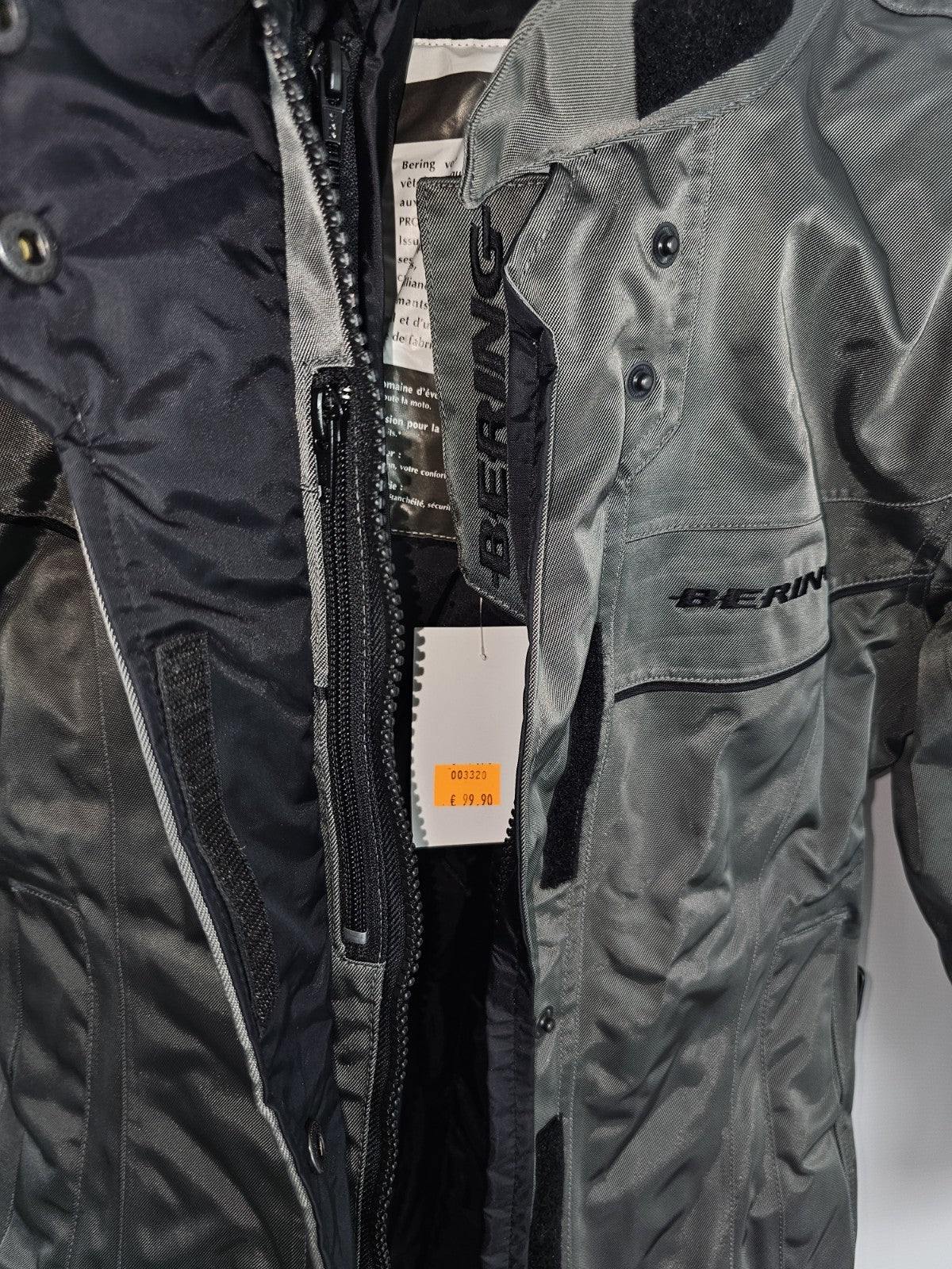 EK8031 Motorrad Prozektoren Anzug von Fastway, Schwarz,  Gr. 5616