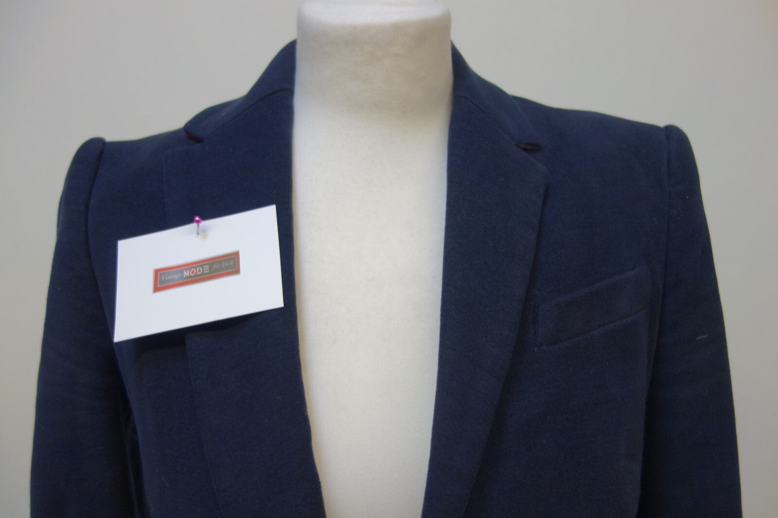 EK2614 Damen Blazer von Zara, blau, Gr. S1