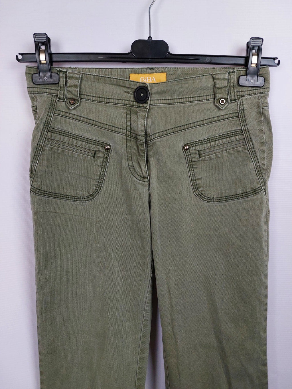 EK1769 Damen Jeans von BiBA, grün, Gr.341