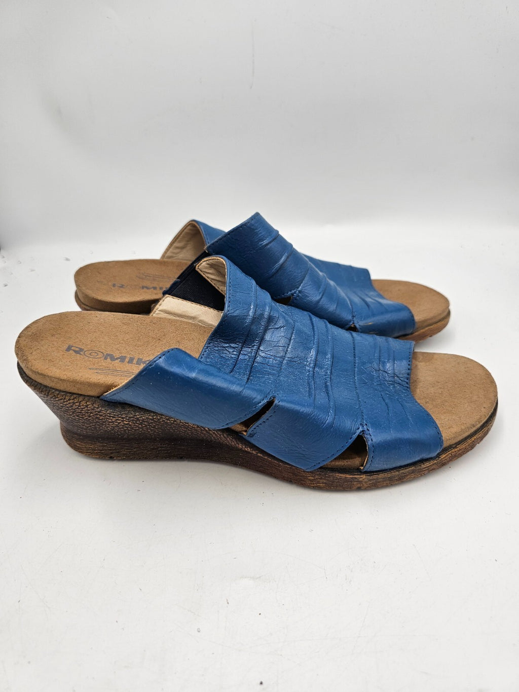 ES0641 Damen Sandalen von Romika, blau, Gr. 416