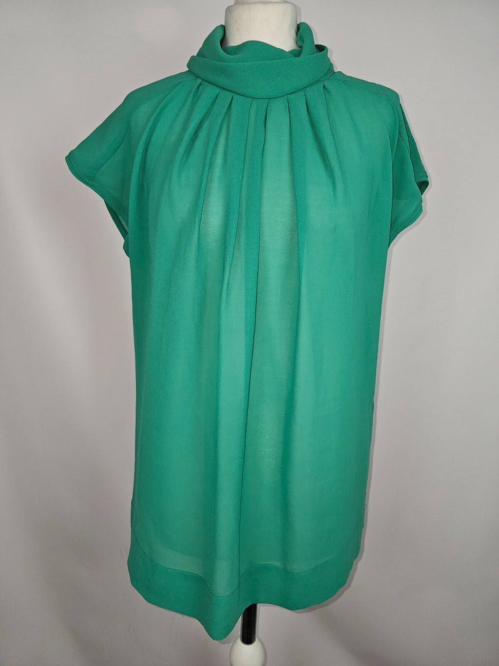EK6465 Damen Bluse von Zara, grün, Gr.S0