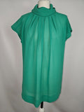 EK6465 Damen Bluse von Zara, grün, Gr.S0