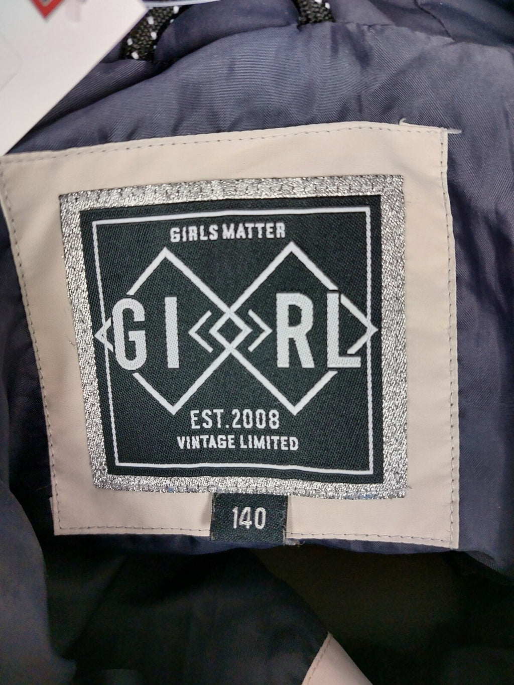 EK4372 Kinder Jacke von Girls Matter, elfenbein, Gr. 1407
