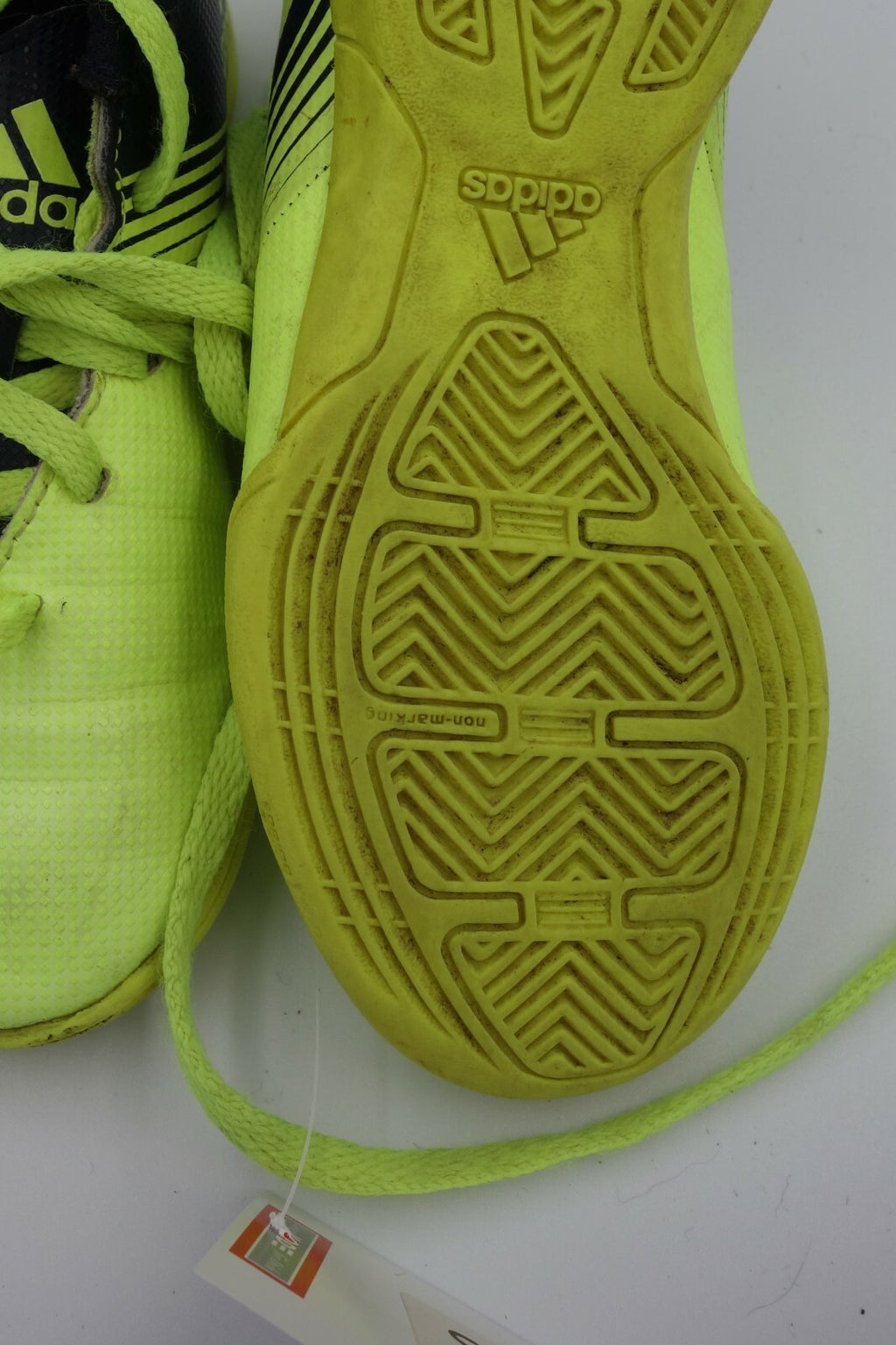 ES0097 Jungen Sneaker von Adidas Neongelb, 297