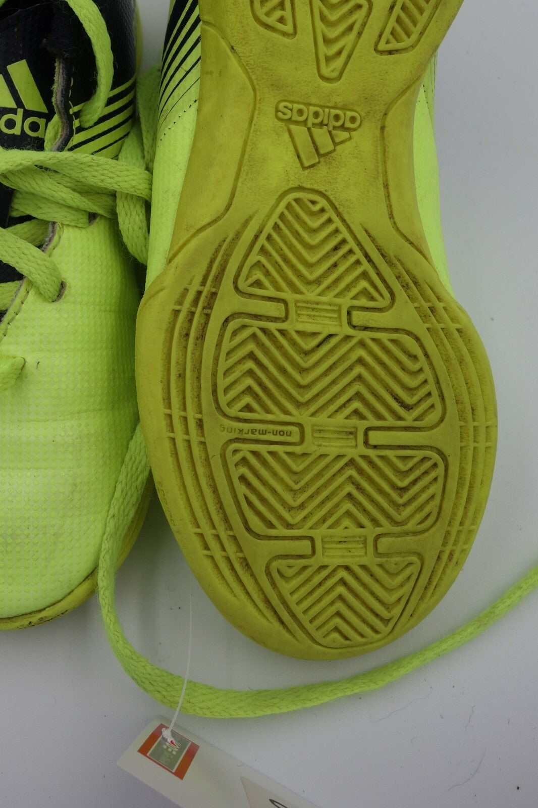 ES0097 Jungen Sneaker von Adidas Neongelb, 297
