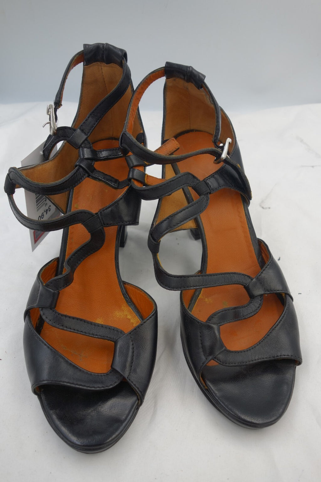 ES0482 Damen Sandalen von Kämpgen, schwarz, Gr. 392