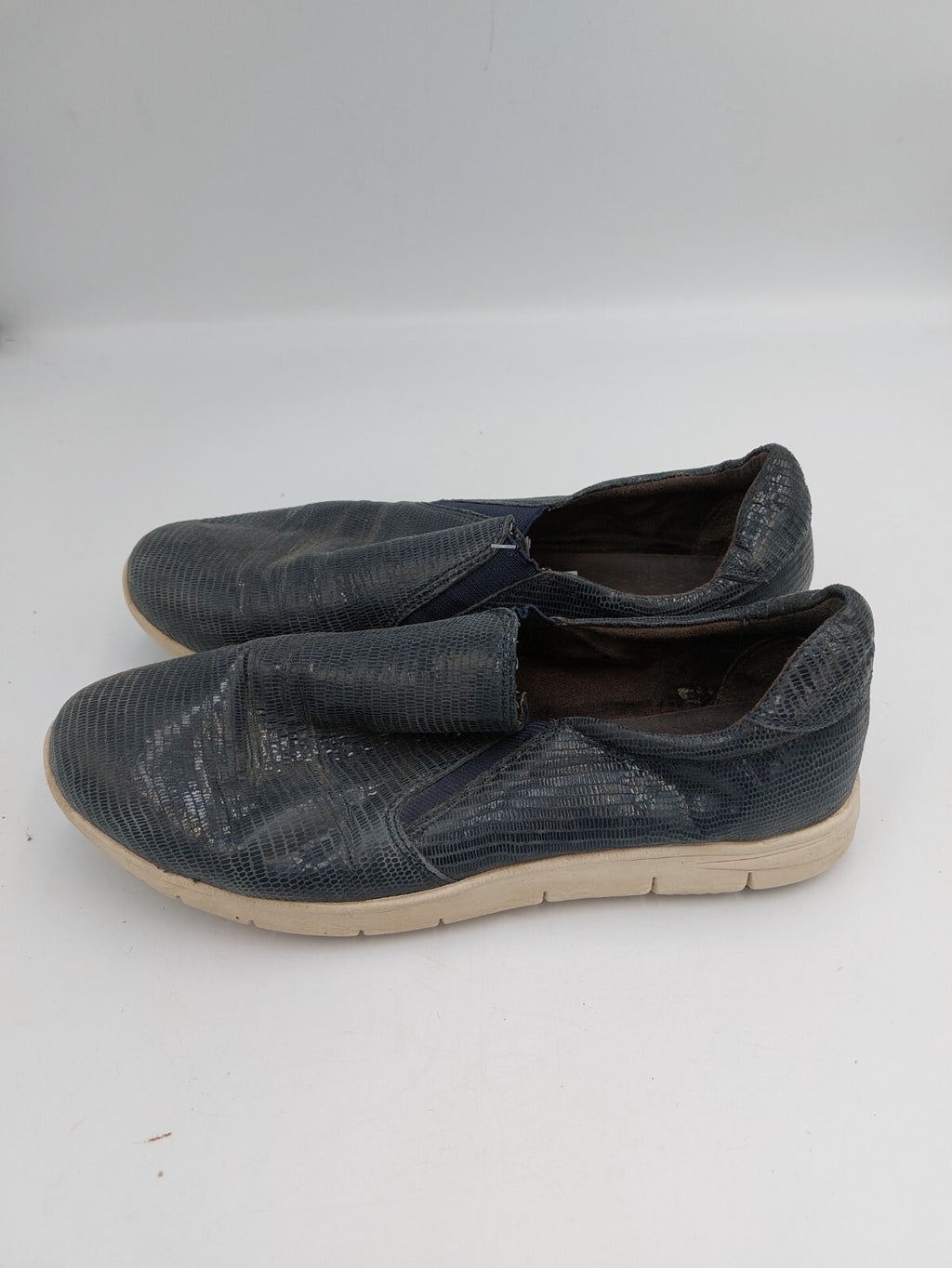 ES0399 Damen Halbschuhe von Caprice, graublau, Gr. 361