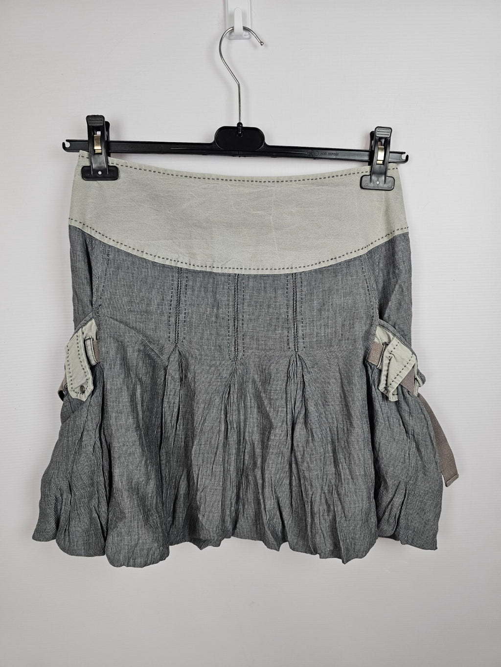 EK5510 Damen Rock von Promod, grau, Gr. 345