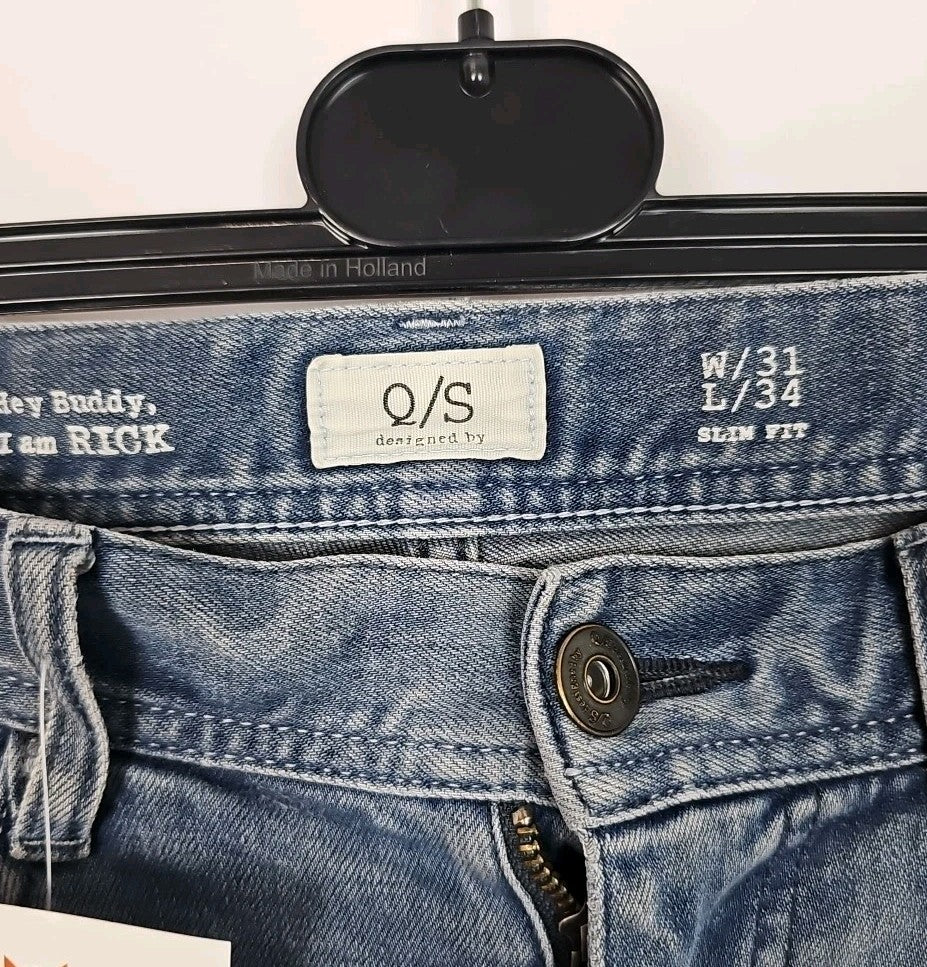 EK9836 Damen Hose QS Gr.M Blau1