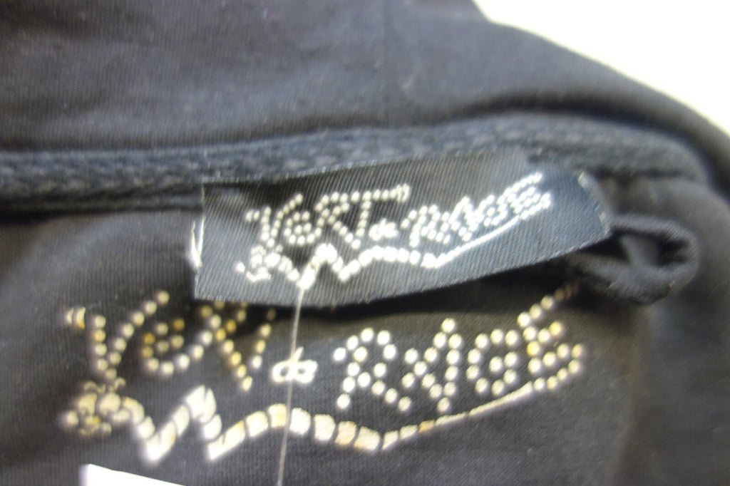 EK3246 Damen Strickjacke von Vert de Rage, schwarz, Gr. S4