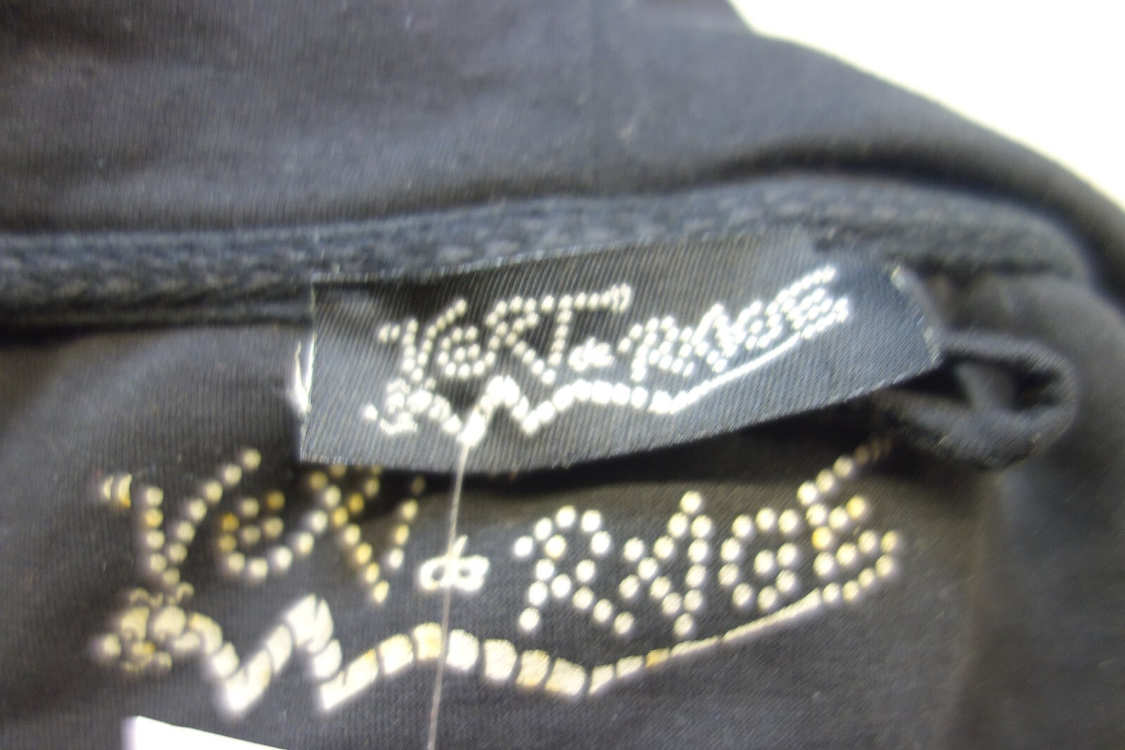 EK3246 Damen Strickjacke von Vert de Rage, schwarz, Gr. S4