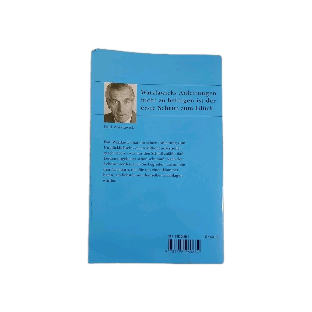 EB3937 Anleitung zum Unglücklichsein von Watzlawick, Paul | Buch |1
