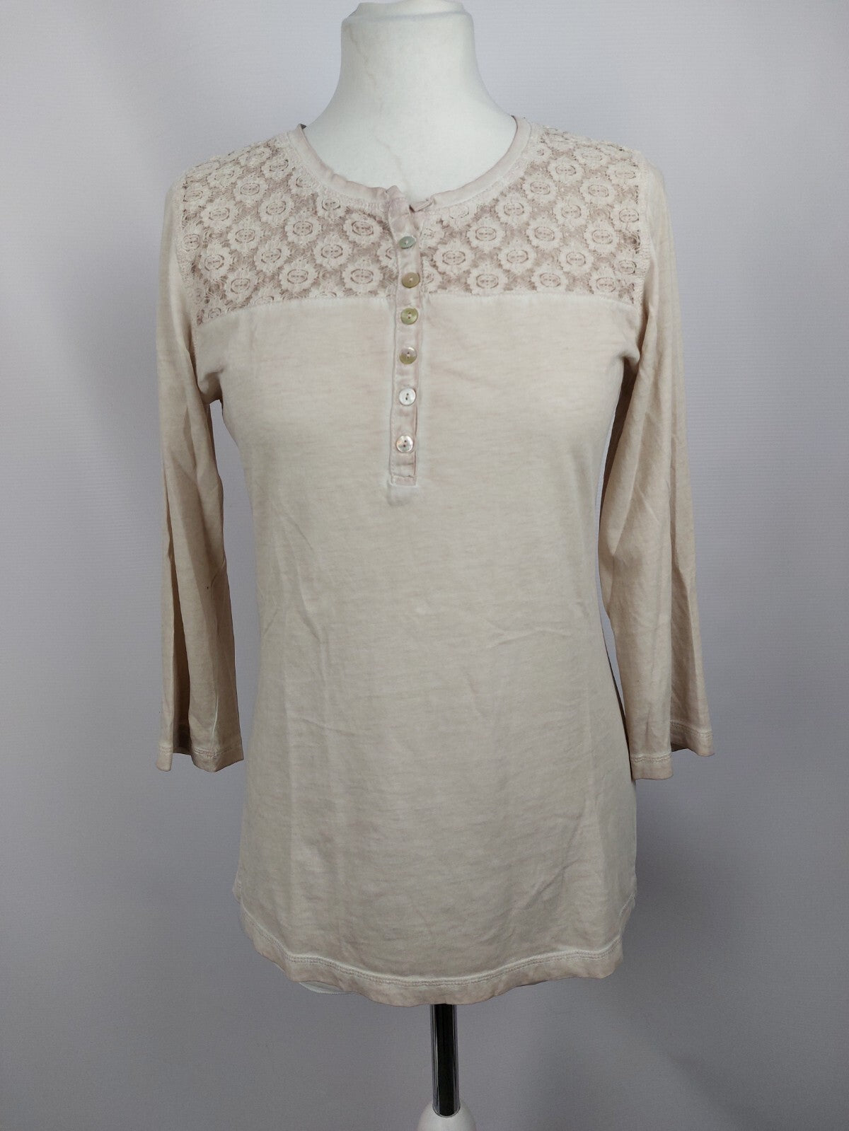 EK1472 Damen Shirt von Peckott, beige, Gr. 360