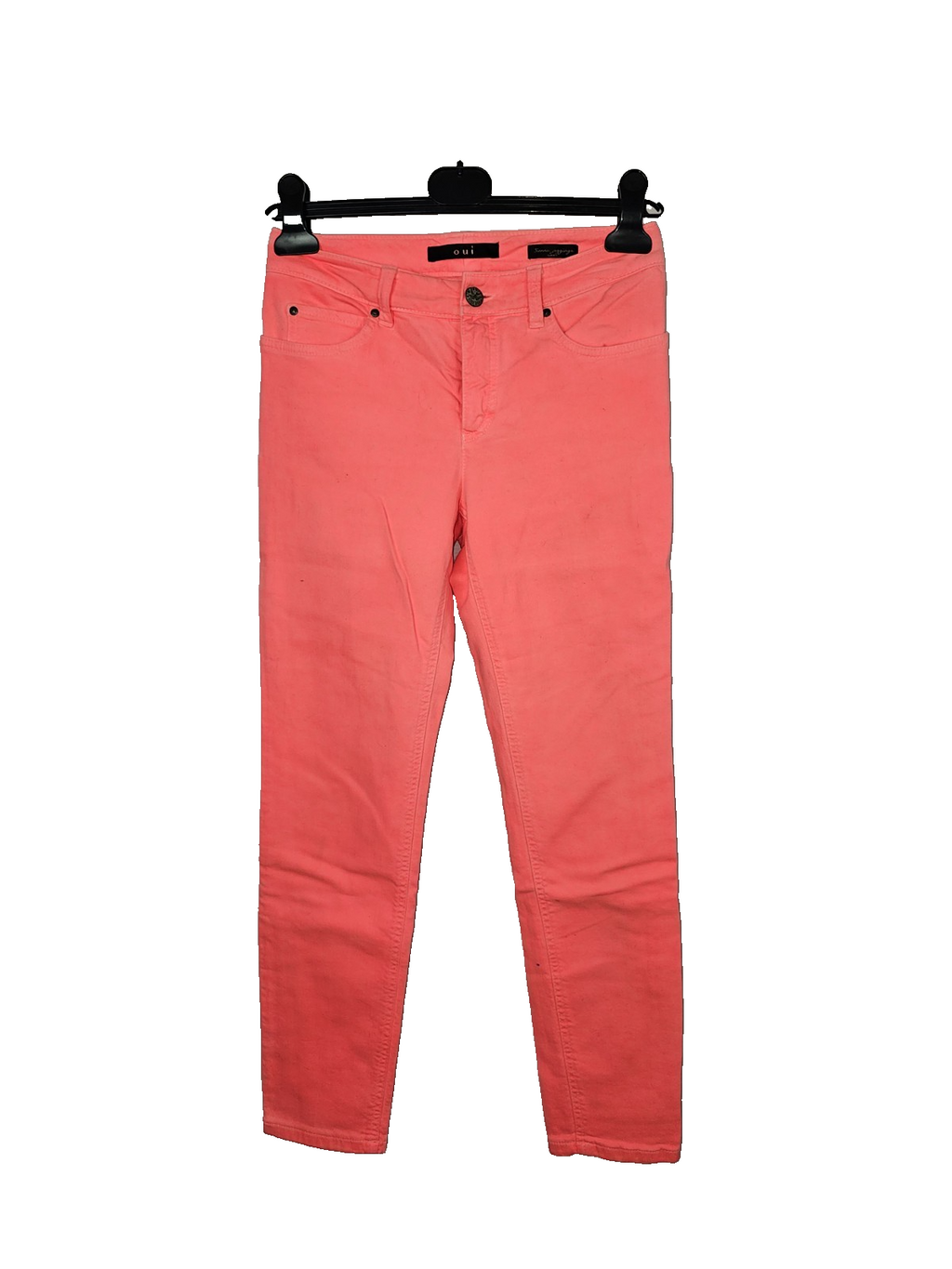 EK8568 Damen Jeans von Oui, Neon Orange, Gr. 340