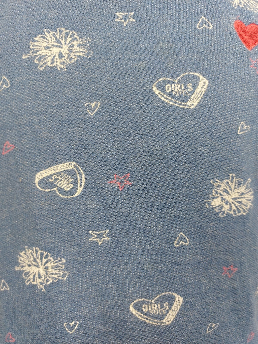 EK4564 Mädchen Kleid von Esprit, blau-rot, Gr.116/1222