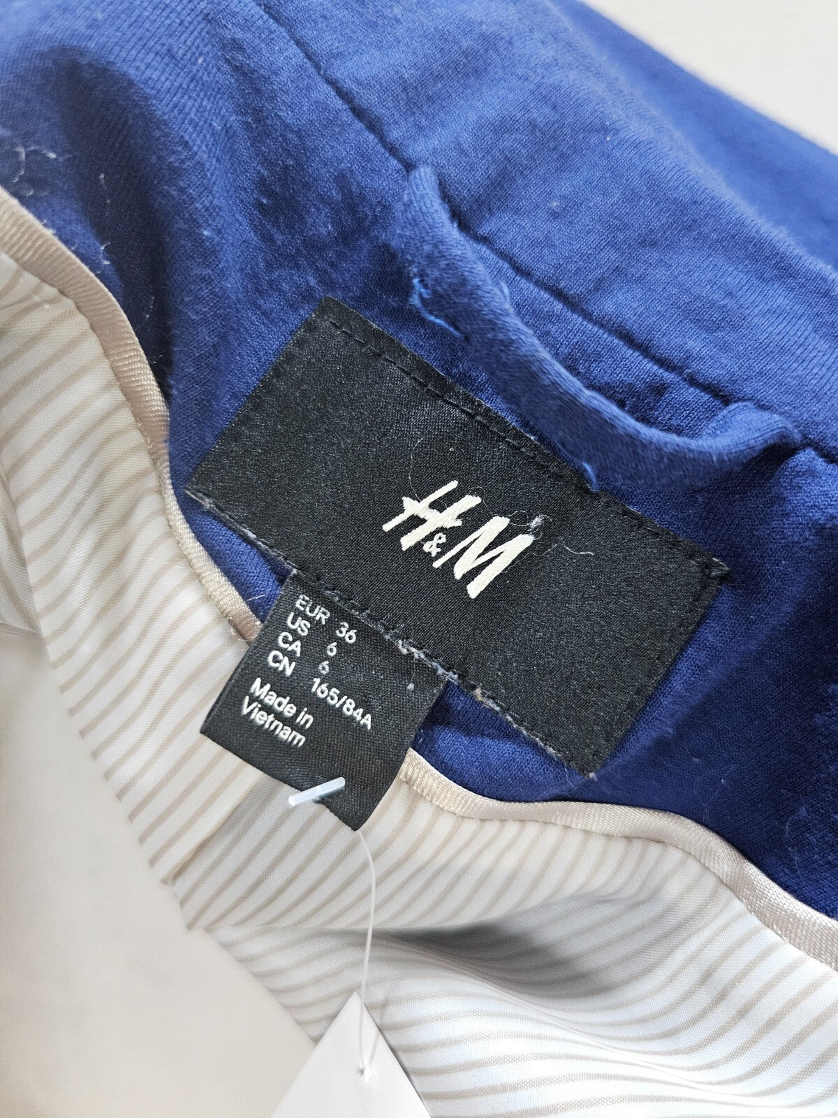 EK6253 Damen Blazer von H&M, blau, Gr.366