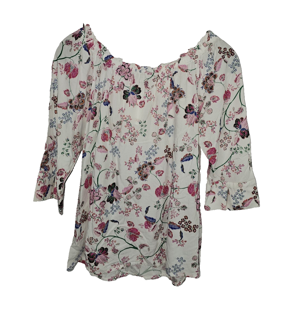 EK6698 Damen Bluse von Street One, Weiß/Rosa, Gr. 363