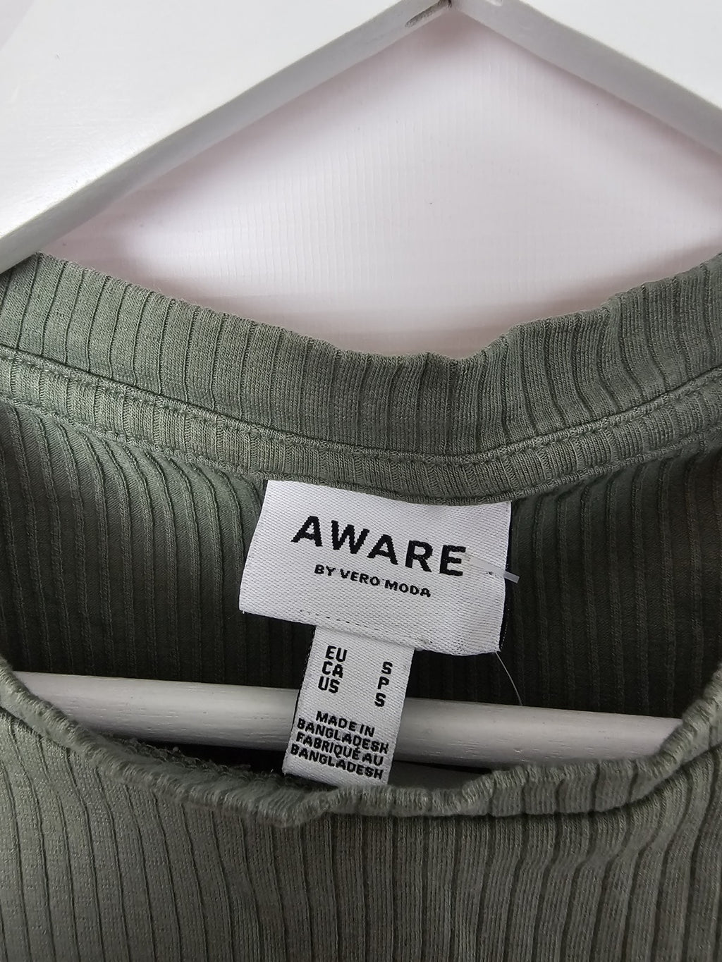 EK8874 Damen Tshirt von Aware, Grün, Gr. S2