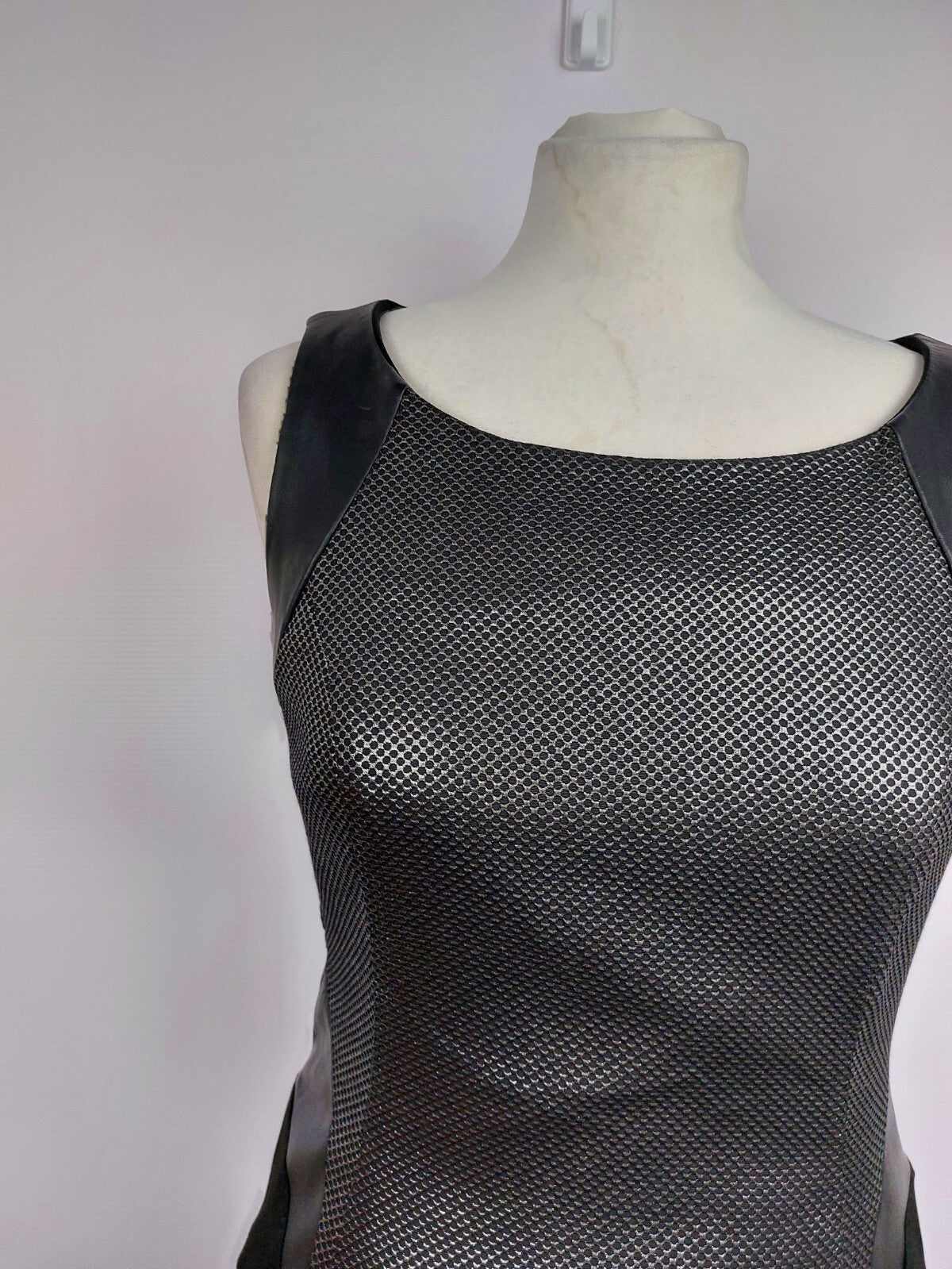 EK3967 Damen Kleid von expresso, schwarz/silber, Gr. 361