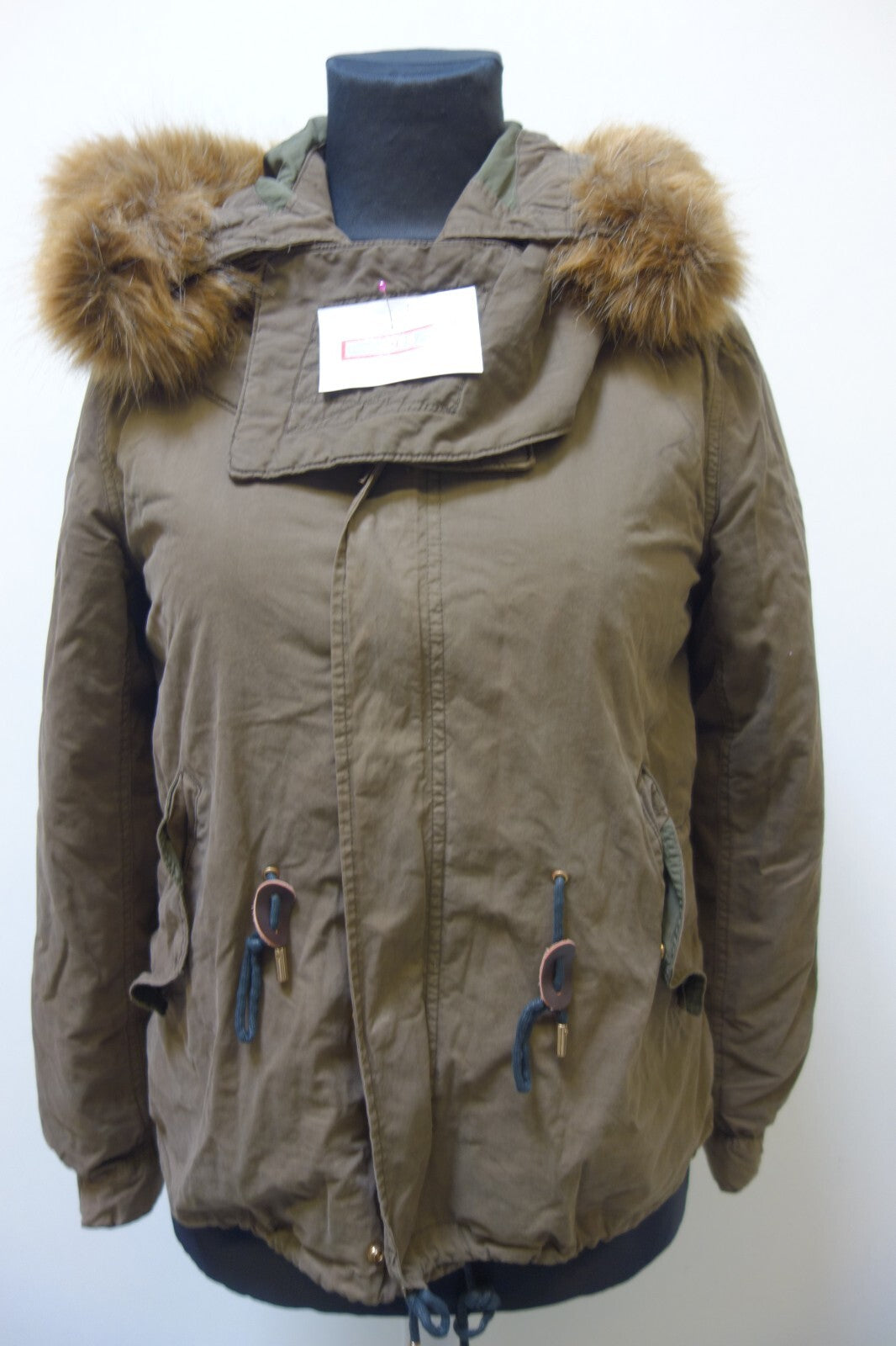 EK0761 Damen Jacke von Zara, grün, Gr. M0