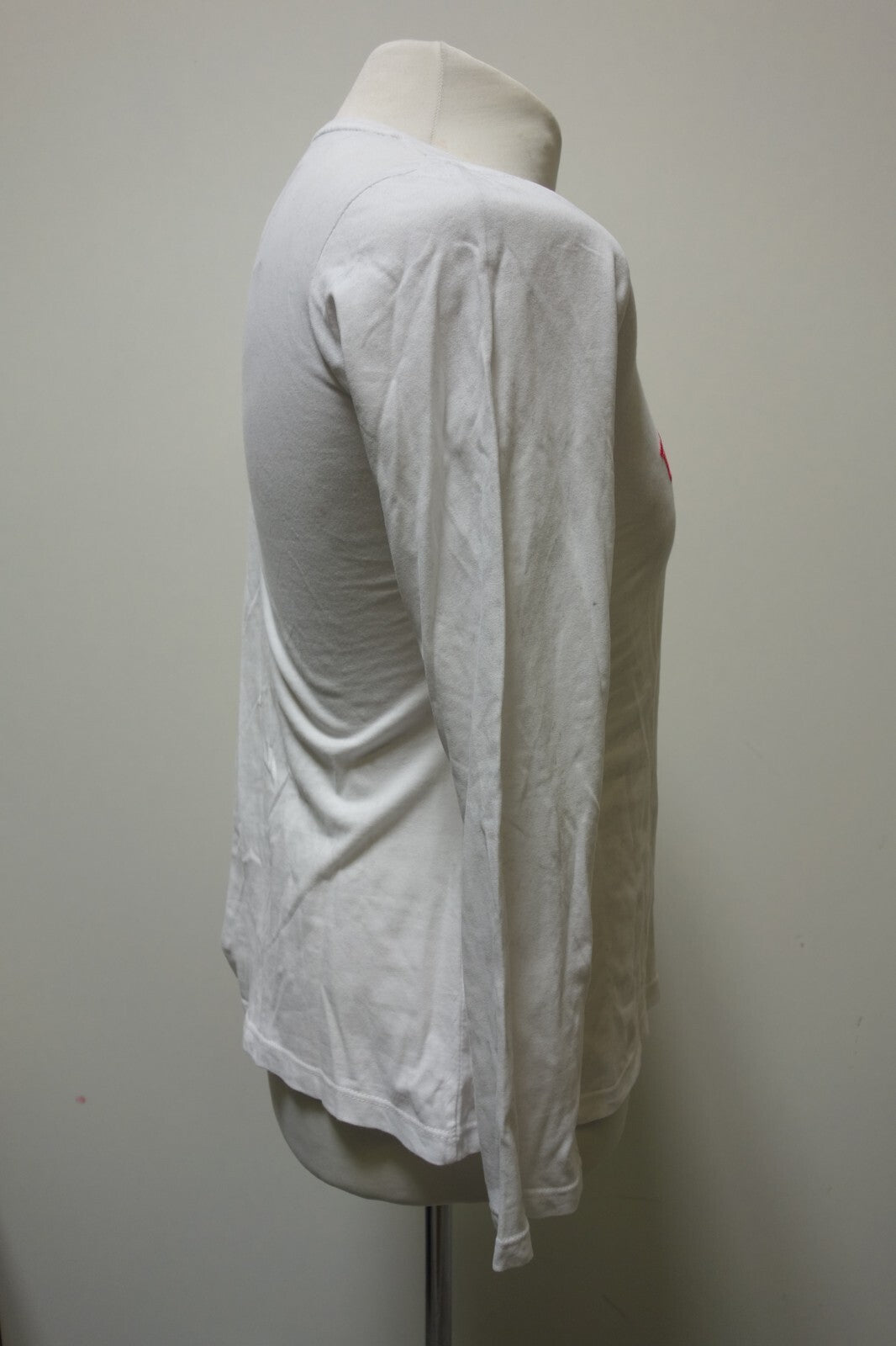 EK1161 Damen Langarmshirt von US Polo Assn. weiß, Gr. L2