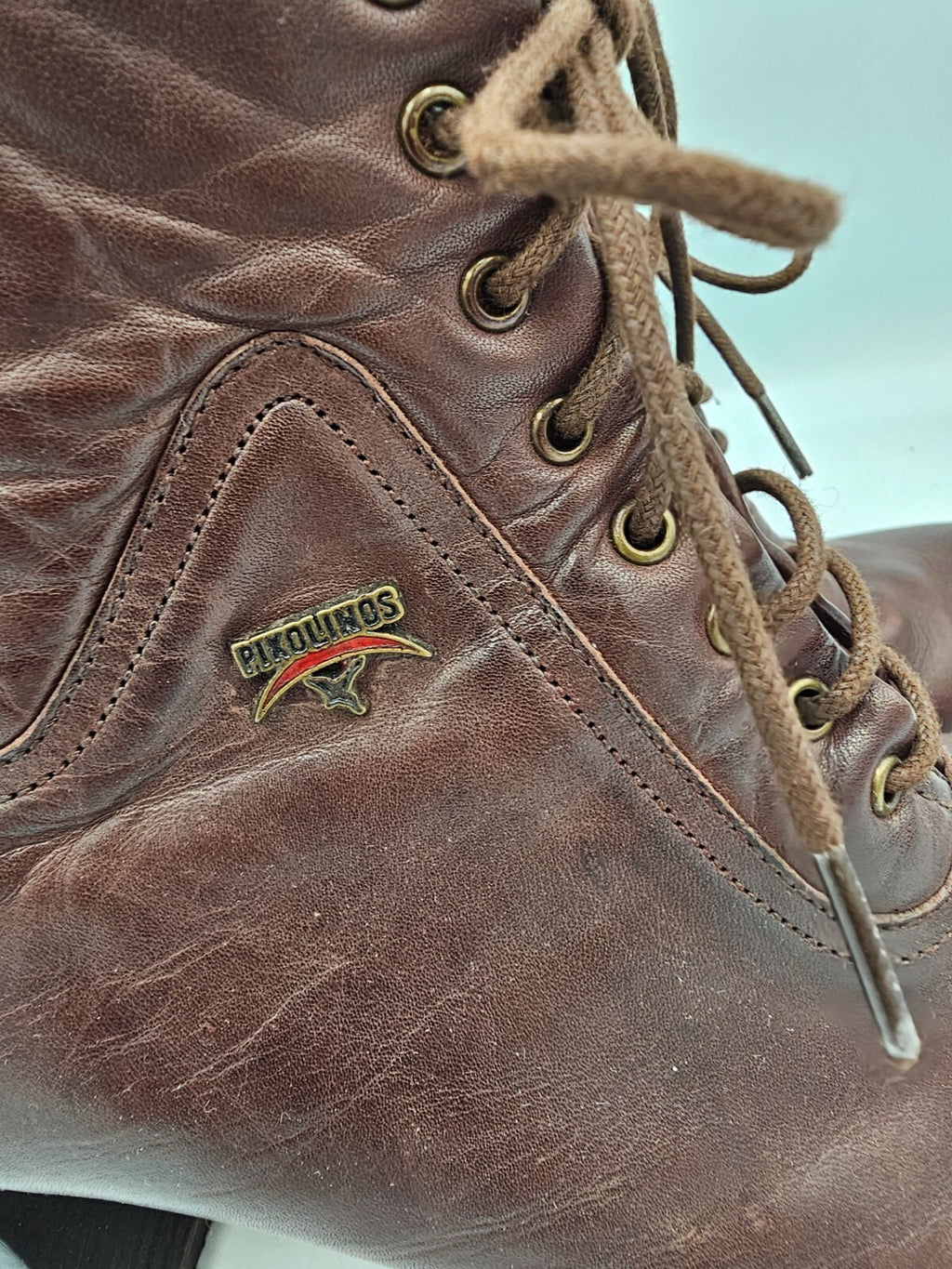 ES0383 Damen Stiefeletten von Pikolinos, braun, Gr. 399
