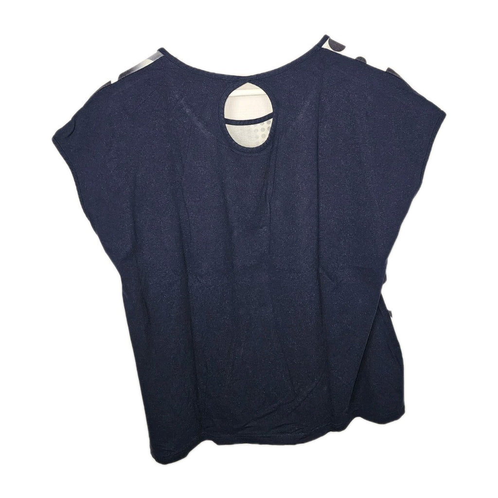Eak9115 Damen Bluse von Seidel, Blau/Weiß, Gr. 402