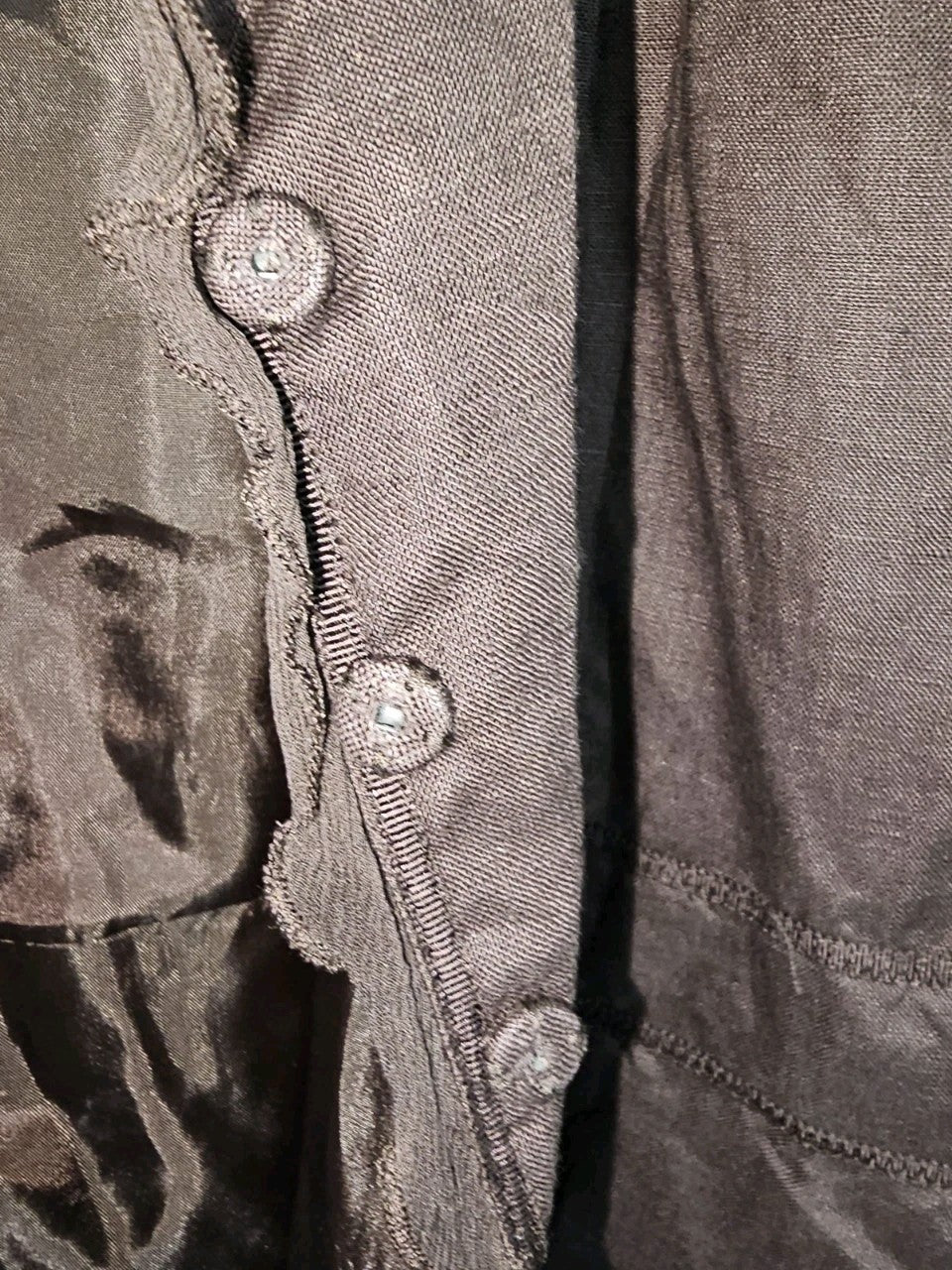 EK7509 Damen Bluse von Un-deux-trois, braun, Gr.M (Größentabelle)4