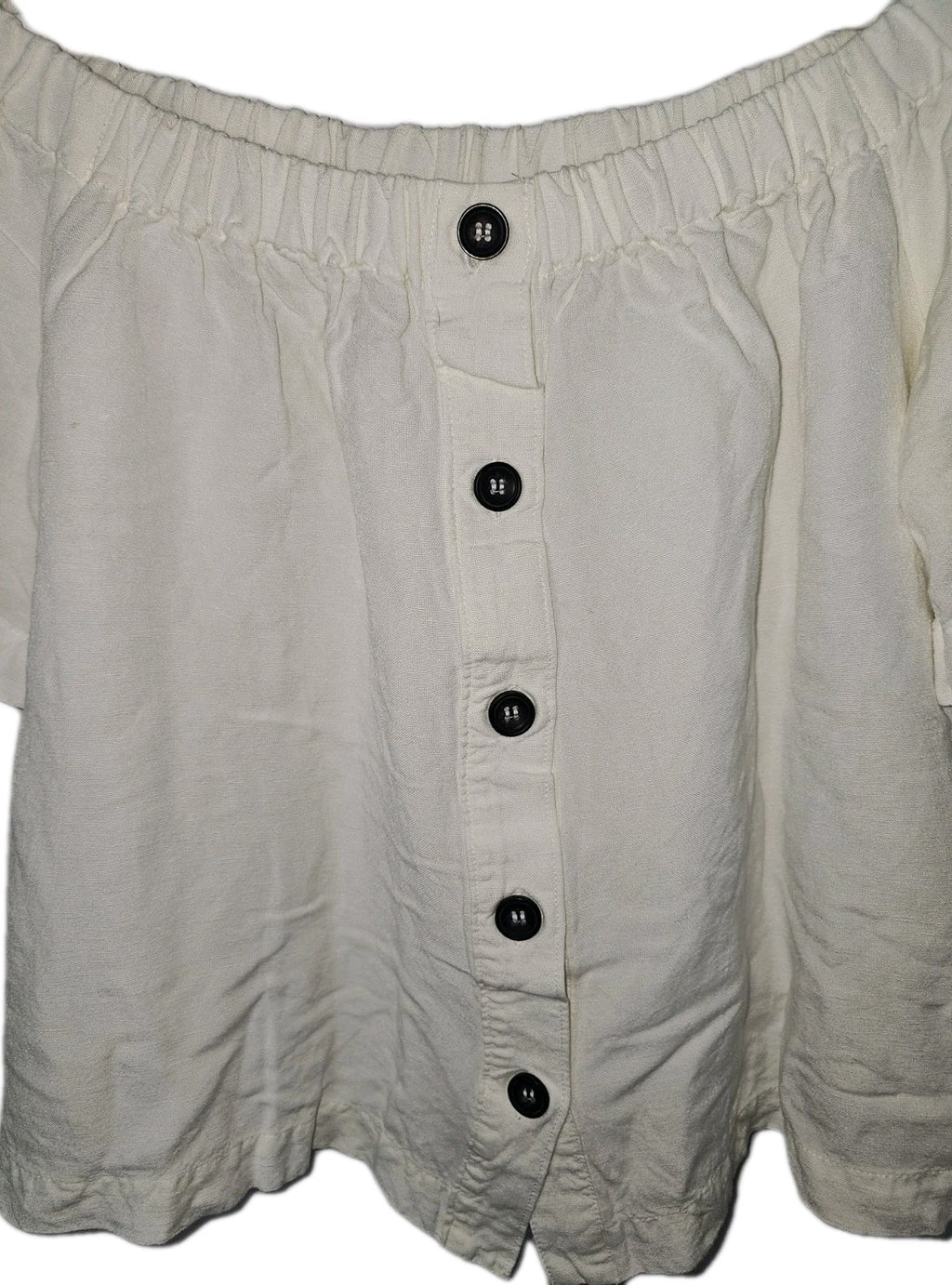 EK8803 Damen Bluse von H&M, weiß, Gr.381